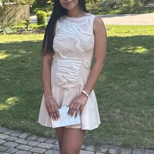 Tibi Pink Mini Dress